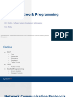 CSCI2020U - Week 7- Network Programming - Sockets, TCP, UDP