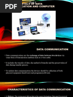 Fundamentals of Data Communication and Computer Network