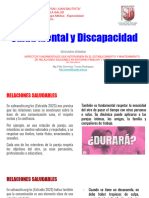 2da. Semana - Salud Mental y Discapacidad