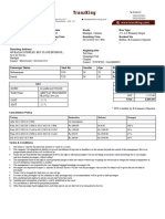 Dindigul To Chennai GST Invoice