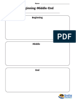 Graphic Organizer Beginning Middle End