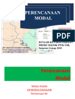 Perencanaan Modal