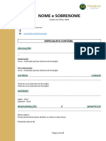 Template CV MAGNA SEARCH - Especialista Contábil