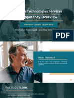 UnionSys Technologies Services & Competency Overview - 2023