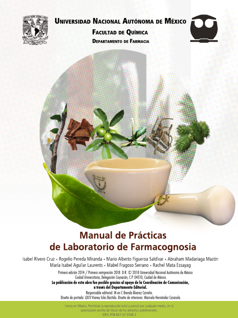 Manual De Practicas De Laboratorio De Farmacognosia Pdf