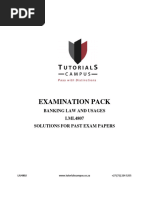 Lml4807 Examination Pack