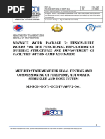 FSMR Format | PDF | Fire Safety | Pump