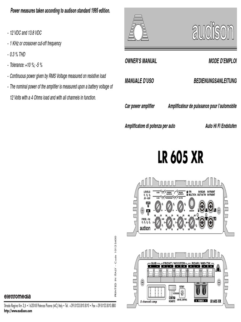 Car Audio Amplifier Guide | PDF | Amplifier | Power Supply