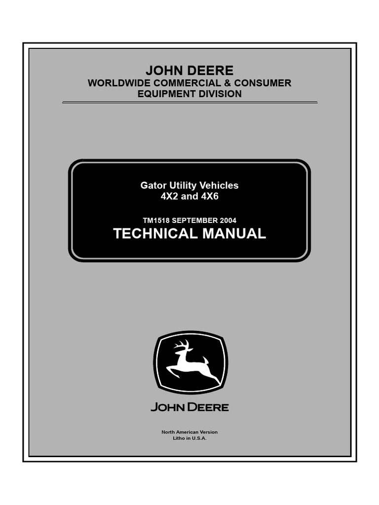 JOHN DEERE GATOR 4X2 MANUAL PDF intelligence overview