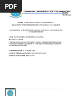Ium Assignment Cover Page-1 | PDF | Business