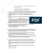 Actividades de Recuperación de La 2 Evaluación - Estequiometría