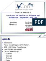 Low Power Soc Verification Ip Reuse and Hierarchical Composition Using Upf Presentation