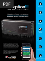 Inception Security Controller Manual | PDF | Wi Fi | Usb
