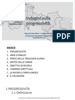 Indagini Sulla Progressivita