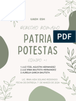 Patria Potestas - Resumen