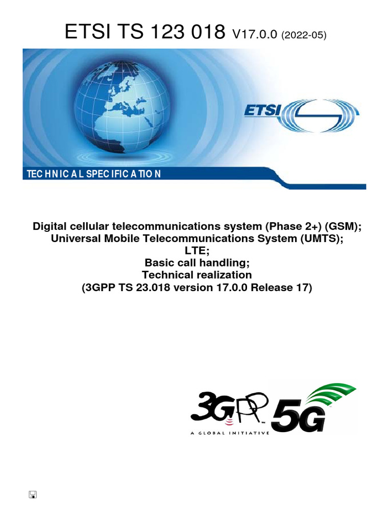 Ts 123018v170000p | PDF | Intellectual Property | Mobile Telecommunications