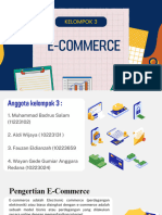 Kelompok 3 (E-Commerce) Pkti C