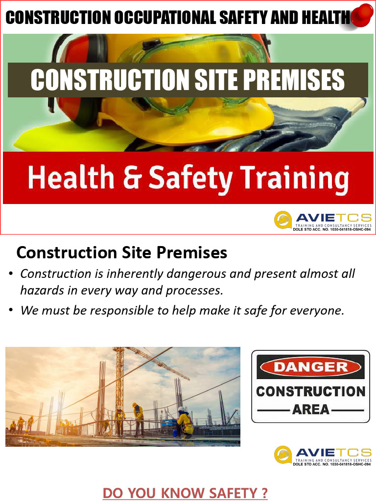 Construction Site Safety Guidelines | PDF | Fires | Materials
