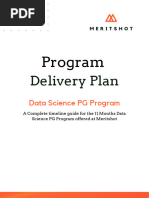 Program Delivery Plan