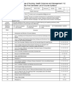 Chung-Jen Junior College of Nursing, Health Sciences and Management 112 Academic Year First Semester List of Course Syllabus