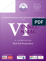Med-Arb Proposition - VI TNNLU National Med-Arb Competition 2024