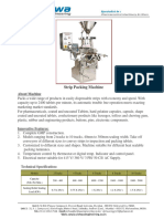 Catalogue For Strip Packing Machine