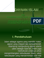 Pertemuan Ke-2 Kebudayaan Islam