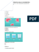 Ujian Matematika Kelas 2 SD Semester 2