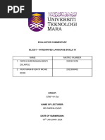 Elc Argumentative Essay (Farahin Dan Farhana)