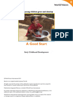 A Good Start - Early Childhood Development Booklet