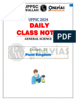General Science 21 - Daily Class Notes (English)