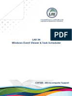 LAB 33 Windows Event Viewer and Task Scheduler PDF