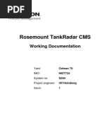 S290 - Ceksan 70 - Rosemount CMS - Working Documentation