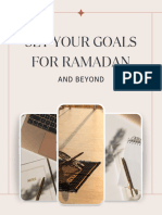 Ramadan Goals Workbook
