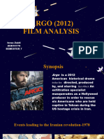 Argo Film Analysis