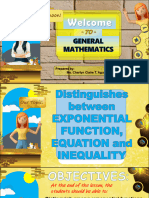Q2 GEN MATH L1 PPT EXPONENTIAL FUNCTION EQUATIONS AND INEQUALITY GRADE 11 GENERAL MATHEMATICS Q2 Charlyn Claire T. Agustines