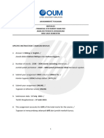 Assignment/ Tugasan - Financial Statement Analysis