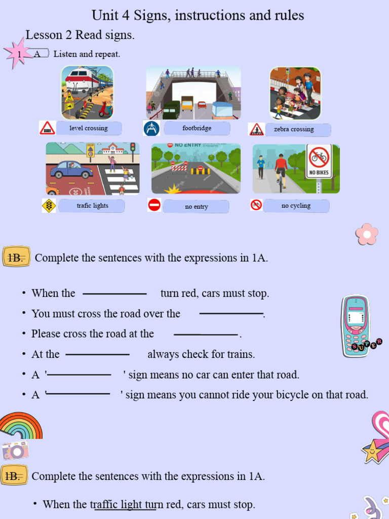 Grade 5 Road Safety Instructions | PDF | Road | Traffic