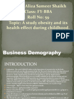 Business Demography Research