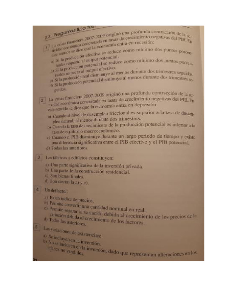 TEST TEMA 3 | PDF
