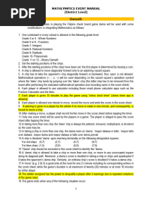 District-Mechanics Damath
