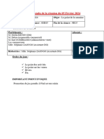 Compte Rendu de La Réunion Du 05 Février 2024