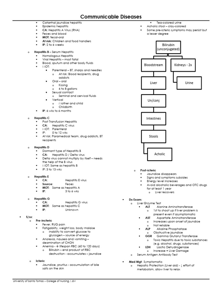 Overview of Hepatitis Types and Management | PDF | Hepatitis | Diseases ...