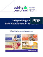 Safeguarding and Safer Recruitment 