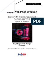 Etech12 q3 Mod7 Basic-Webpage Creation