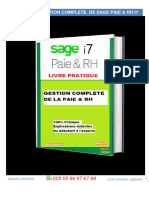 Livre de Gestion Complete de La Paie Sur Sage I7