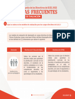 Preguntas Frecuentes SOBRE LOS MODELOS DE EVALUACIÓN