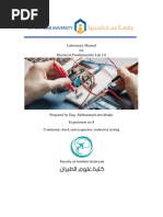 Exp. 8 Capacitpr and Inductor Testing