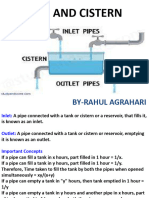 Pipe and Cistern With Explanation