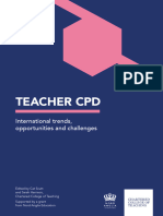 Chartered College - International Teacher CPD Report